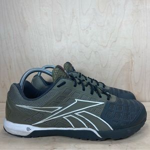 Reebok CrossFit CF7 Duracage Olive Green Training Shoes Men’s 8 Women’s 9.5